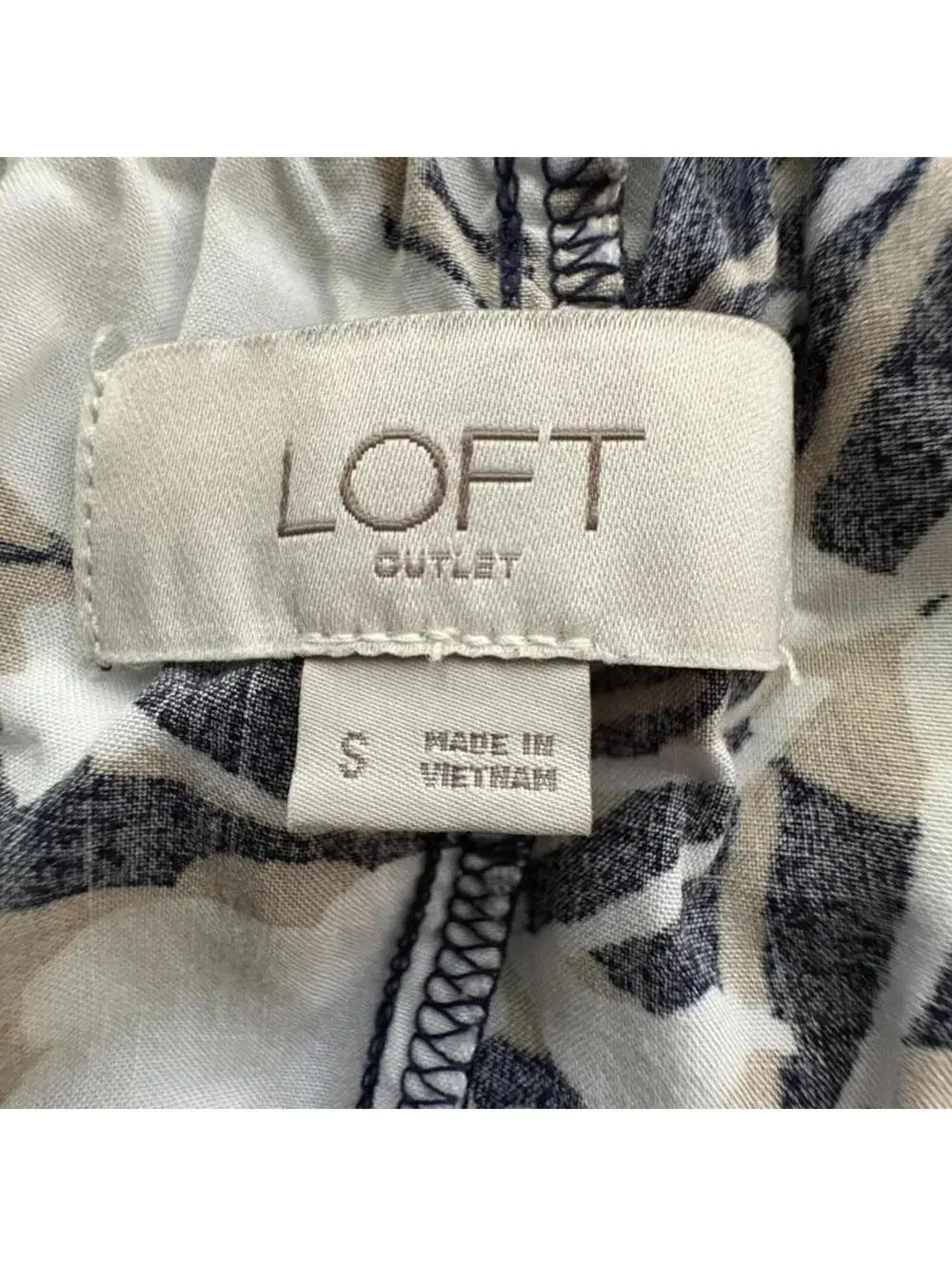 LOFT floral boho maxi dress Size S